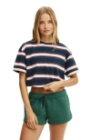 Cotton On Body Active Cropped Graphic Active Tee In Multi