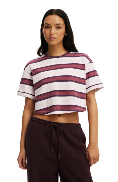 Cotton On Body Active Cropped Graphic Active Tee In Multi