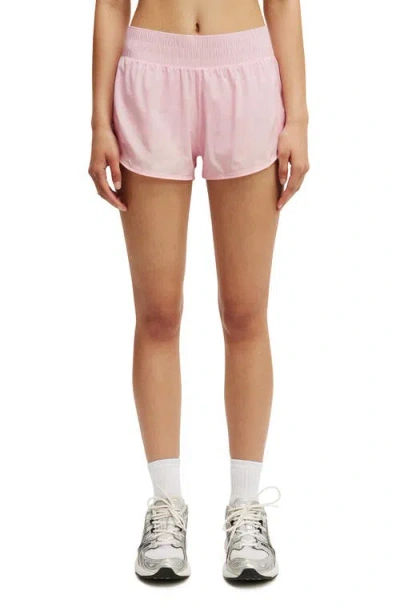 Cotton On Body Active Curve Hem Short In Pink