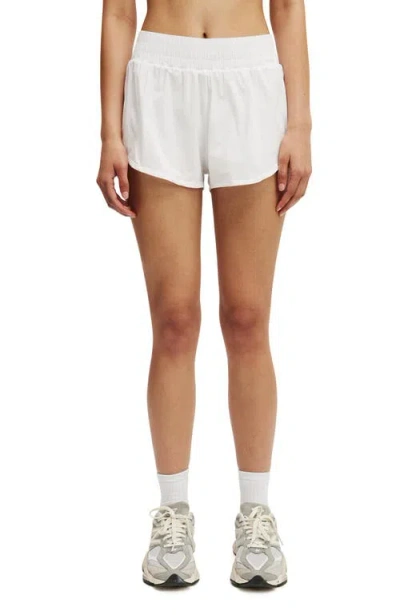 Cotton On Body Active Curve Hem Short In White