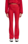 Cotton On Body Active Fleece Lined Flare In Red