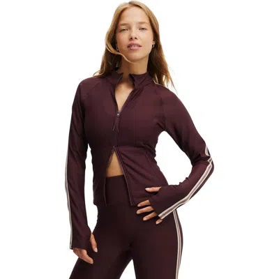 Cotton On Body Active Fleece Lined Jacket In Brown