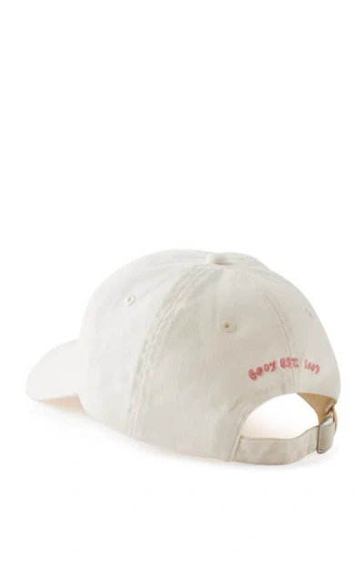 Cotton On Body Active Graphic Cap In Coconut Milk  Apricot