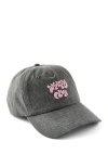 Cotton On Body Active Graphic Cap In Folkstone Grey  Pink