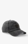 Cotton On Body Active Graphic Cap In Washed Black Wellness Club