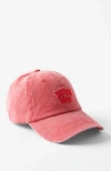Cotton On Body Active Graphic Cap In Washed Raspberry Wellness