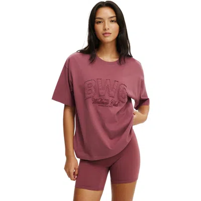Cotton On Body Active Graphic Tee In Brown