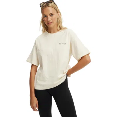 Cotton On Body Active Graphic Tee In White