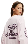 Cotton On Body Active Long Sleeve Graphic Crew In Multi