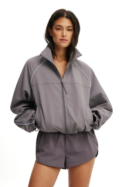 Cotton On Body Active Offside Windbreaker In Gray