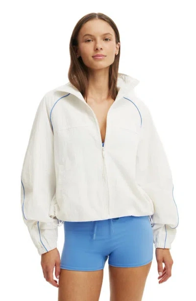 Cotton On Body Active Offside Windbreaker In Neutral