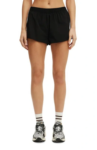 Cotton On Body Active Panelled Woven Short In Black
