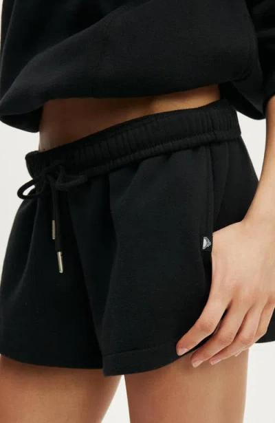 Cotton On Body Active Stretch Modal Fleece Mini Short In Black