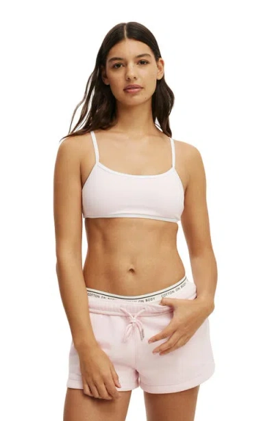 Cotton On Body Active Plush Classic Mini Short In Pink