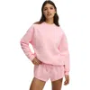Cotton On Body Active Plush Crew Sweatshirt In Pink