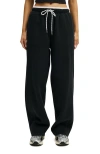 Cotton On Body Active Plush Double Waistband Sweatpant In Black
