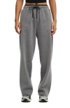 Cotton On Body Active Plush Double Waistband Sweatpant In Gray