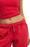 Cotton On Body Active Plush Essential Gym Trackpant In Red