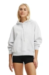 Cotton On Body Active Plush Essential Raglan Hoodie In White