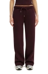 Cotton On Body Active Plush Essential Straight Leg Sweatpant In Purple