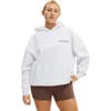 Cotton On Body Active Plush Premium Graphic Hoodie In White
