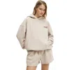 Cotton On Body Active Plush Premium Graphic Hoodie In Neutral