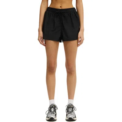Cotton On Body Active Retro Run Short In Black