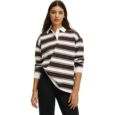 Cotton On Body Active Rugby Jersey In Brown