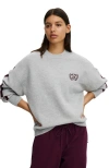 Cotton On Body Active Slouchy Knit Sweater In Gray