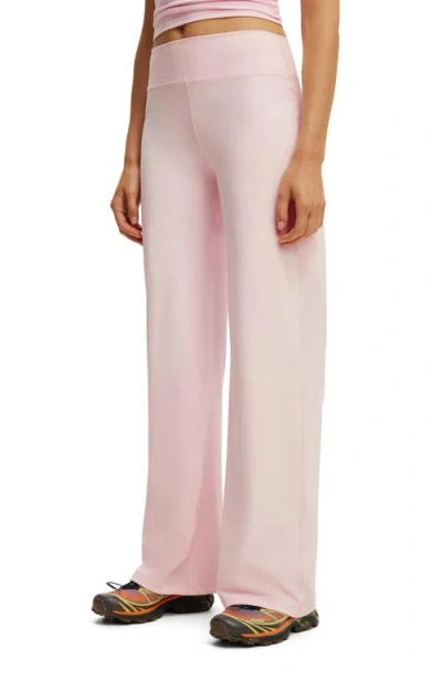 Cotton On Body Active Studio Wide Leg Pant In Pink