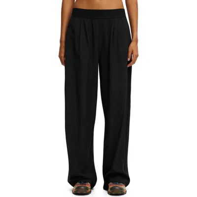 Cotton On Body Active Studio Woven Elastic Pant In Black