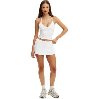 Cotton On Body Active Ultra Move Micro Skirt In White