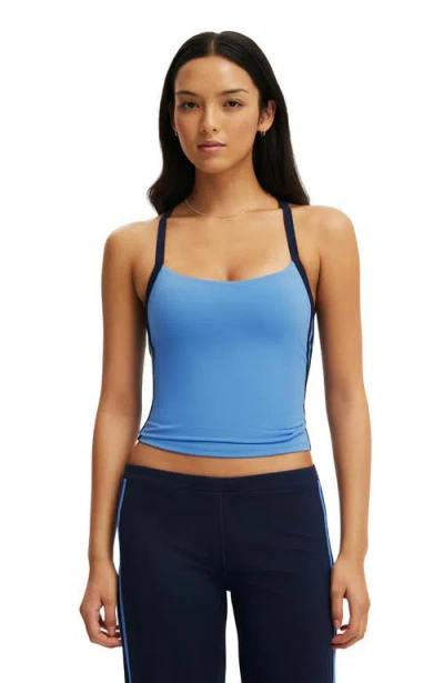 Cotton On Body Active Ultra Soft Contrast T-bar Tank In Multi