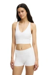 Cotton On Body Active Ultra Soft Cross Back Tank In White