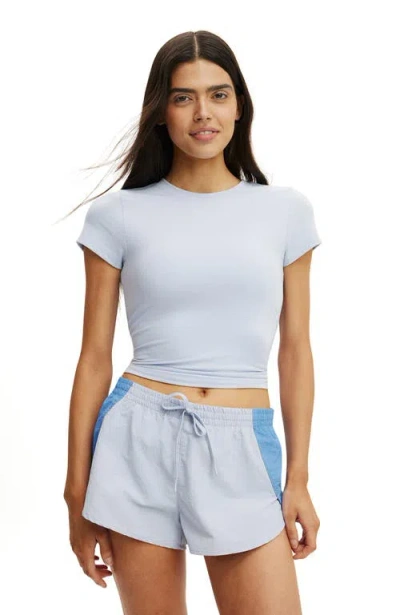 Cotton On Body Active Ultra Soft Fitted Tshirt In Blue