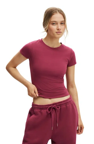 Cotton On Body Active Ultra Soft Fitted Tshirt In White