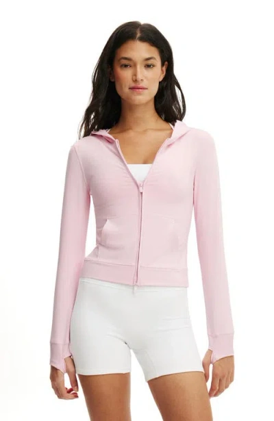 Cotton On Body Active Ultra Soft Hooded Jacket In Pink