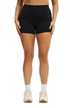 Cotton On Body Active Ultra Soft Invisible Scrunch Shortie Short In Black