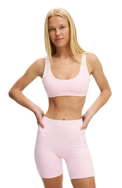 Cotton On Body Active Ultra Soft Low Back Crop In Neutral