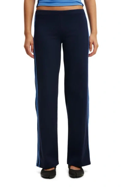 Cotton On Body Active Ultra Soft Low Rise Straight Leg Pant In Blue