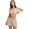 Cotton On Body Active Ultra Soft Minimal Strappy Crop In Neutral