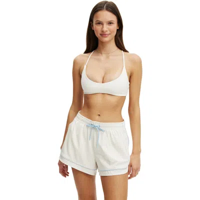 Cotton On Body Active Ultra Soft Minimal Strappy Crop In White