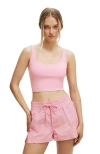 Cotton On Body Active Ultra Soft Scoop Tank In Pink