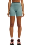 Cotton On Body Active Ultra Soft Side Pocket Bike Short In Blue