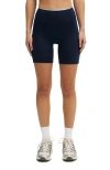 Cotton On Body Active Ultra Soft Side Pocket Bike Short In Blue
