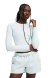 Cotton On Body Active Workout Longsleeve In Blue