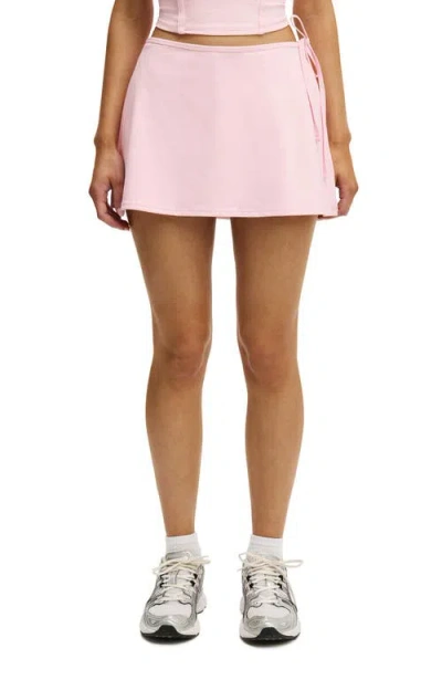 Cotton On Body Active Wrap Skirt With Tie In Pink