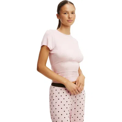 Cotton On Body Airy Soft Basque T-shirt In Multi