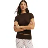 Cotton On Body Airy Soft Basque T-shirt In Multi