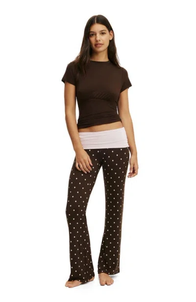 Cotton On Body Airy Soft Roll Waist Pant In Multi